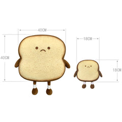 Adorable Sliced Toast Bread Plush Toy Pillow