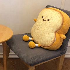 Adorable Sliced Toast Bread Plush Toy Pillow