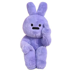 Hangfook Middle Finger Rabbit Plush Toy Silly Gift