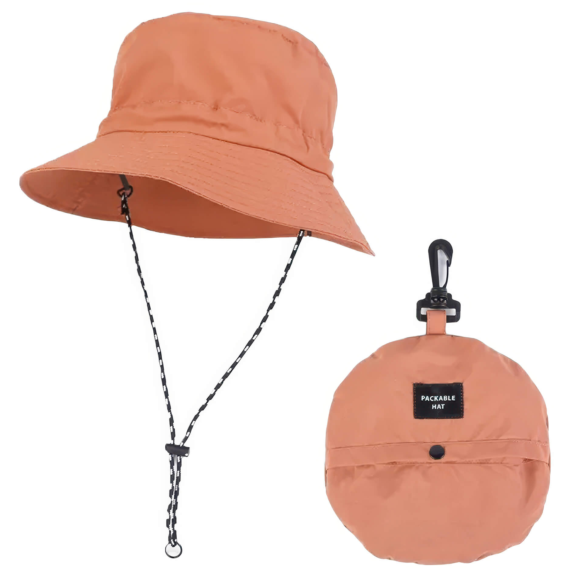 Packable Bucket Hat Waterproof Gift for Travelers