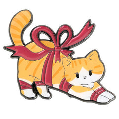 Tied Cuties Enamel Pins Lovecore Aesthetic Gift - Ribbon Kitty