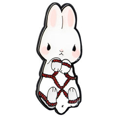 Tied Cuties Enamel Pins Lovecore Aesthetic Gift - Rabbit